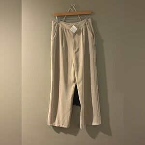 The Vintage Shop Taupe Relaxed Fit Trousers